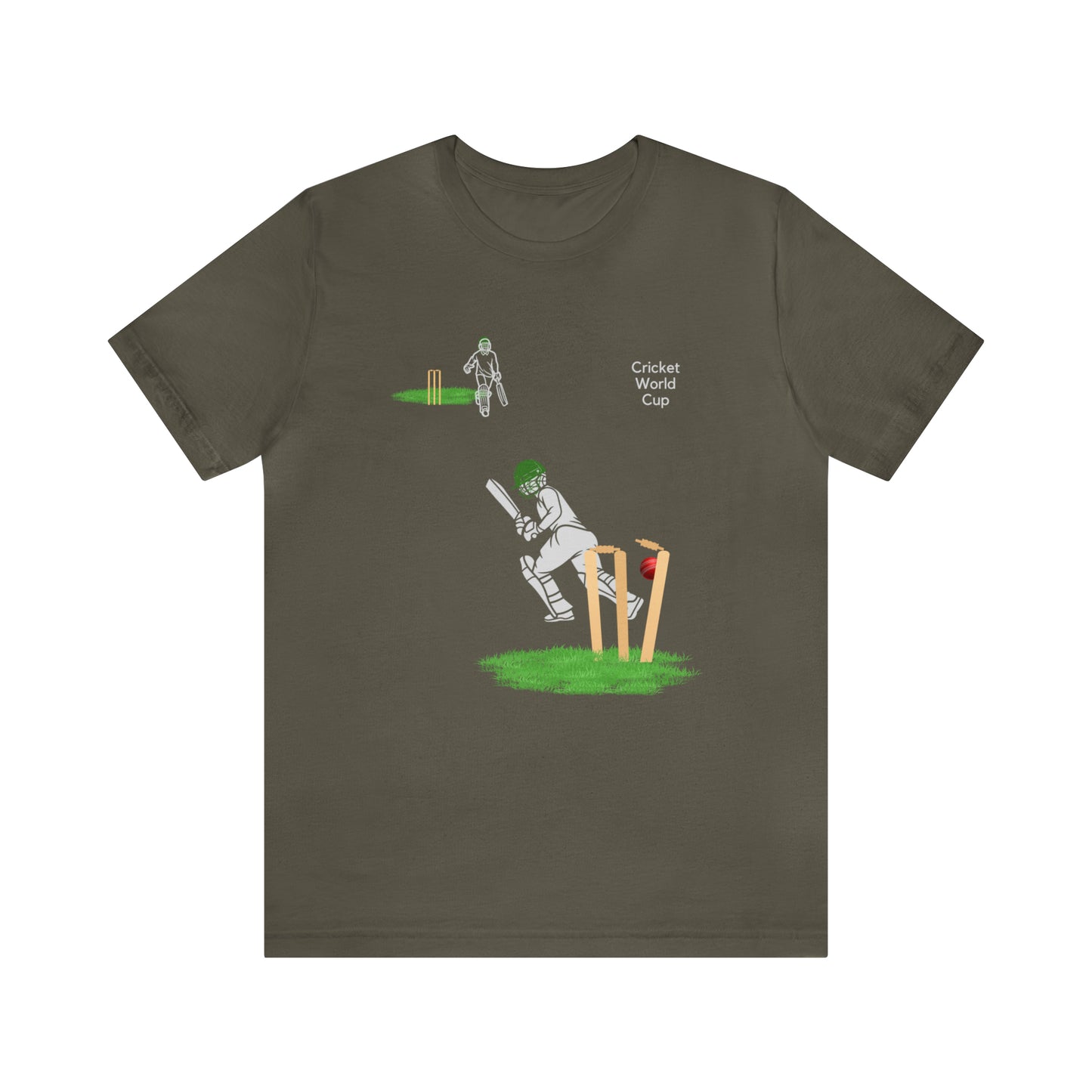 Cricket | 000123 | Unisex Jersey Short Sleeve Tee