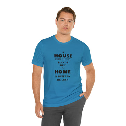 Home by Heart Unisex Jersey Kurzarm-T-Shirt