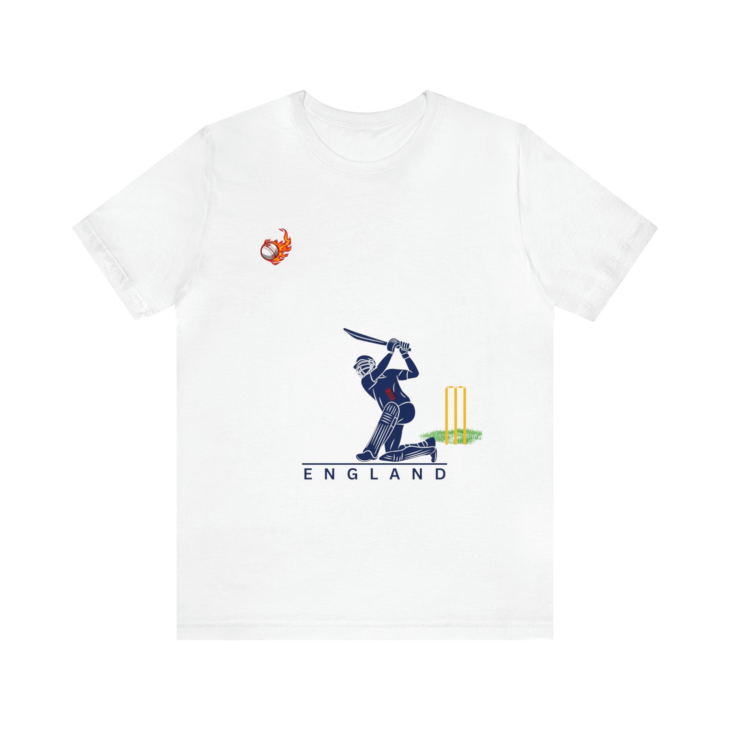 Cricket | 000129 | Unisex-Kurzarm-T-Shirt aus Jersey 