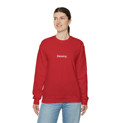 Blessing || Unisex Heavy Blend™ Crewneck Sweatshirt