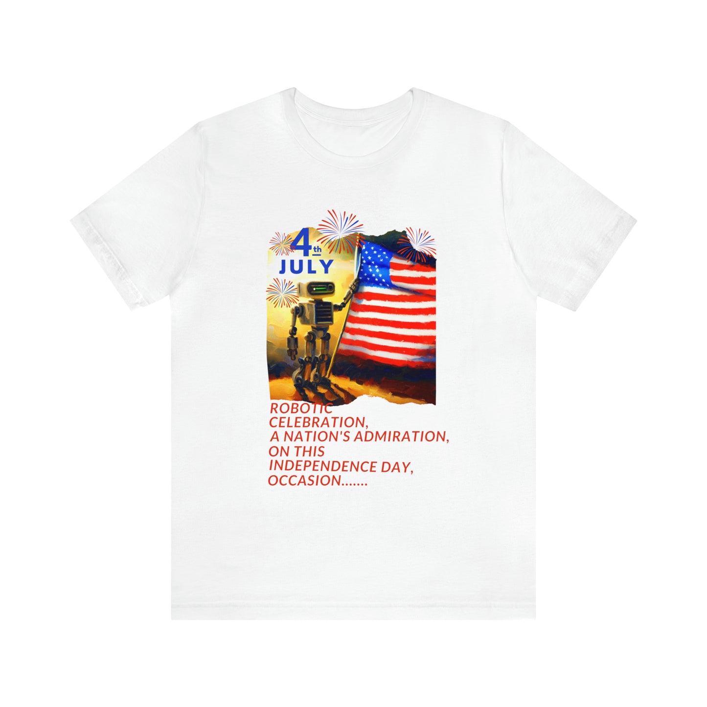 US Independence Day collection. Unisex Jersey.
