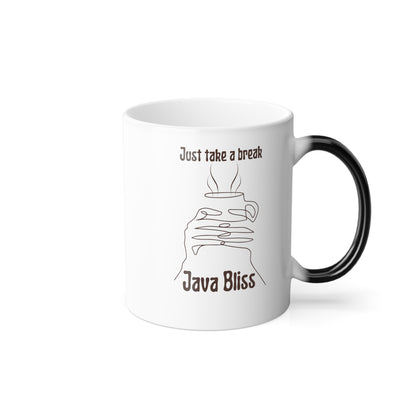 Java Bliss || Color Morphing Mug, 11oz