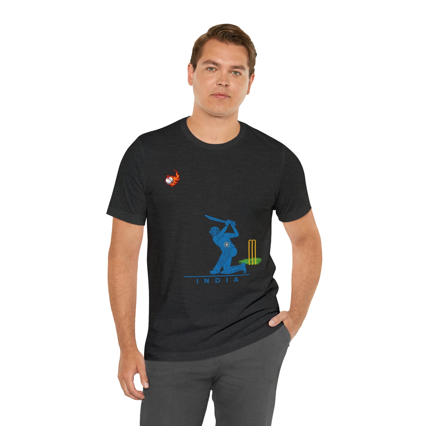 Cricket | 000126 | Unisex-Kurzarm-T-Shirt aus Jersey 