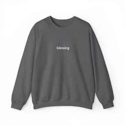 Blessing || Unisex Heavy Blend™ Crewneck Sweatshirt