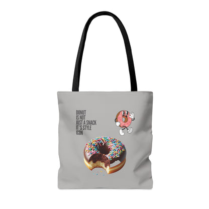 Einkaufstasche im Donut-Stil