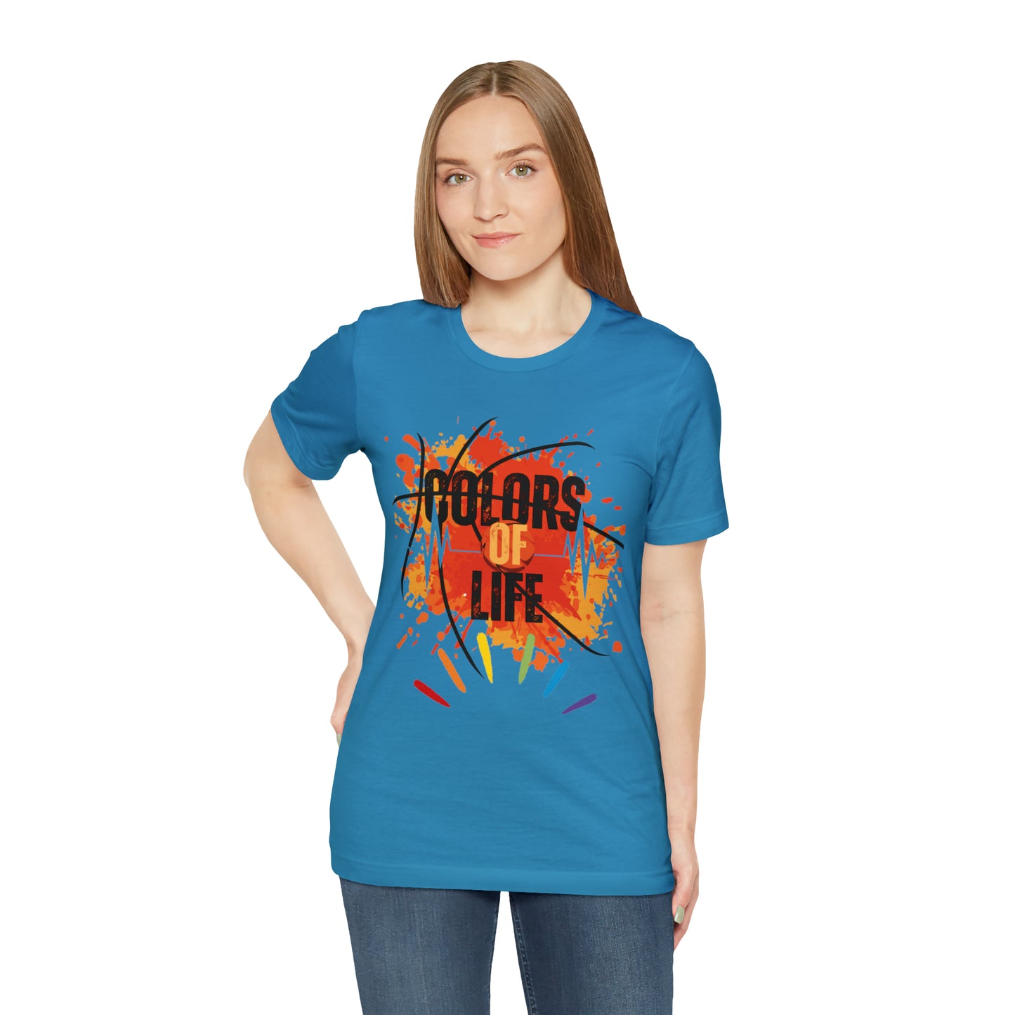 Colors of Life Unisex Jersey Short Sleeve Tee