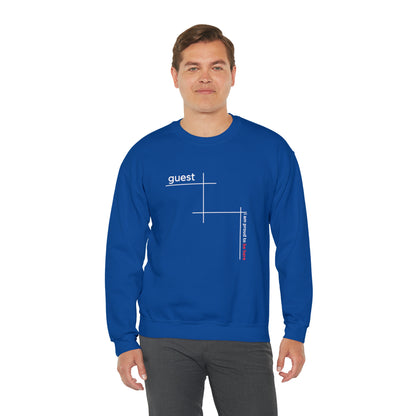 Guest || Unisex Heavy Blend™ Crewneck Sweatshirt