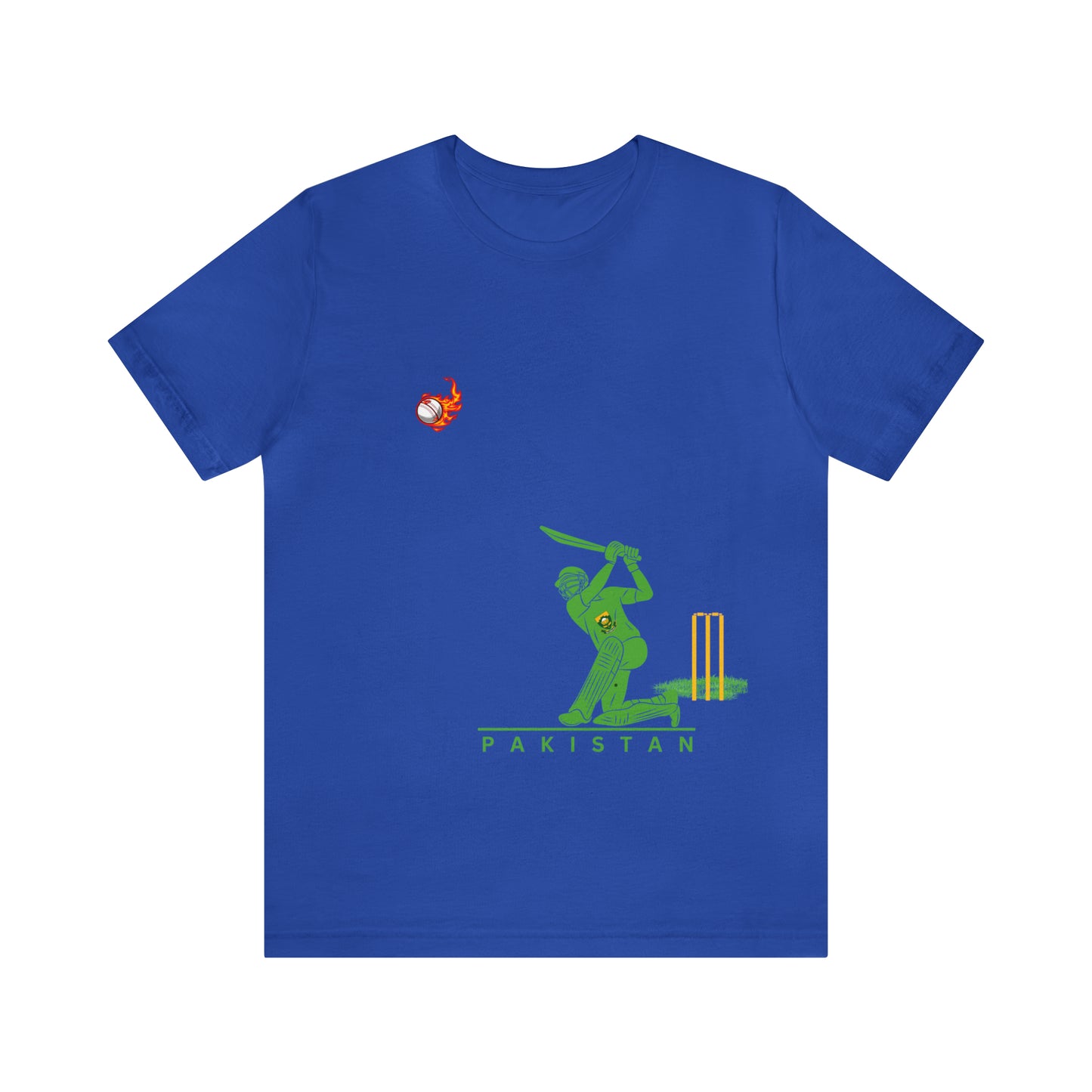 Cricket || Unisex-Kurzarm-T-Shirt aus Jersey 