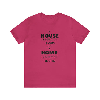 Home by heart Unisex Jersey Short Sleeve Tee