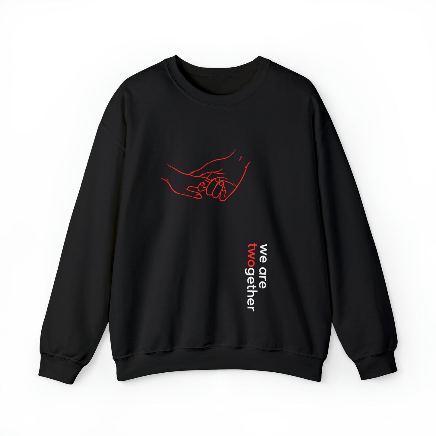 Twogether |schwarz| Unisex Heavy Blend™ Rundhals-Sweatshirt