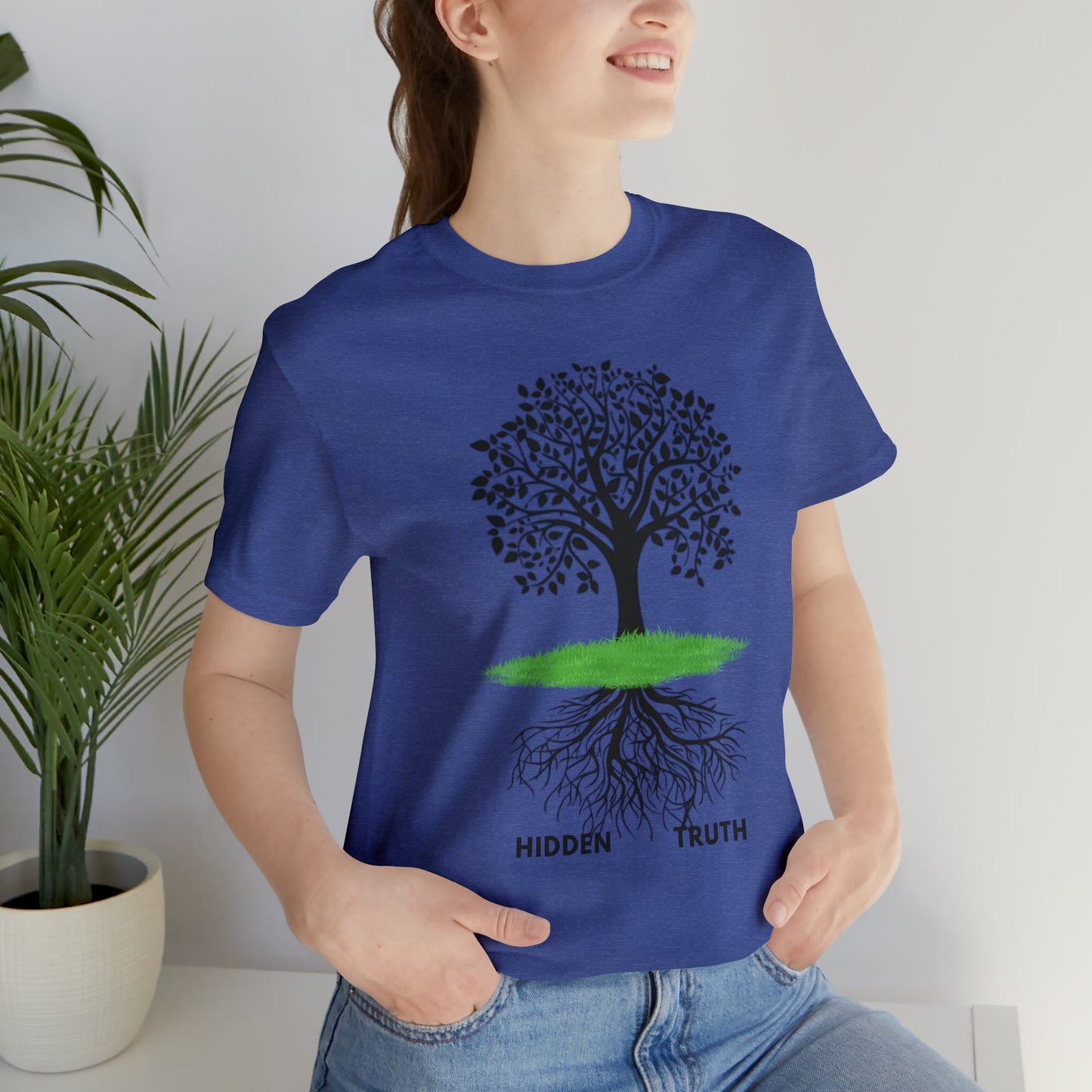 Hidden Truth Unisex Jersey Kurzarm-T-Shirt 