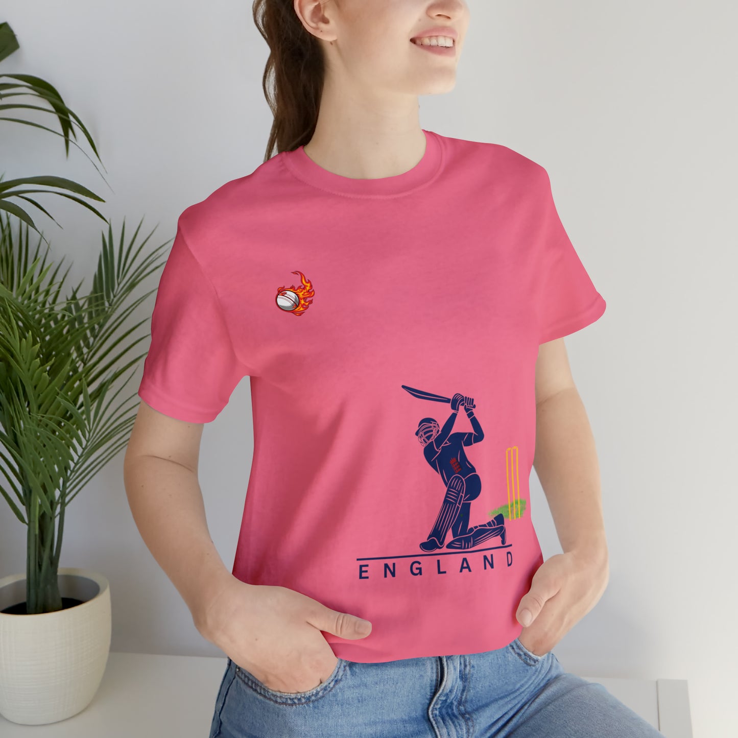 Cricket | 000129 | Unisex-Kurzarm-T-Shirt aus Jersey 