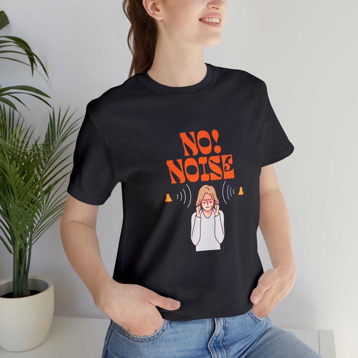 No Noise Unisex Jersey Short Sleeve Tee