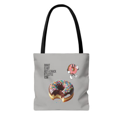 Einkaufstasche im Donut-Stil