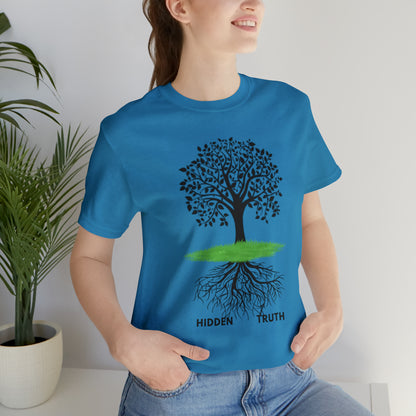 Hidden Truth Unisex Jersey Kurzarm-T-Shirt 