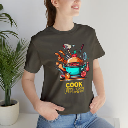 Cooking Lovers | #000073 |Unisex Jersey Short Sleeve Tee