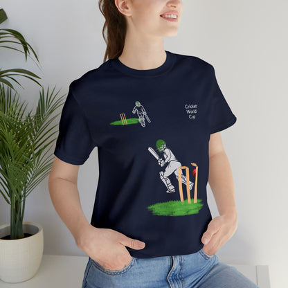 Cricket | 000123 | Unisex-Kurzarm-T-Shirt aus Jersey 