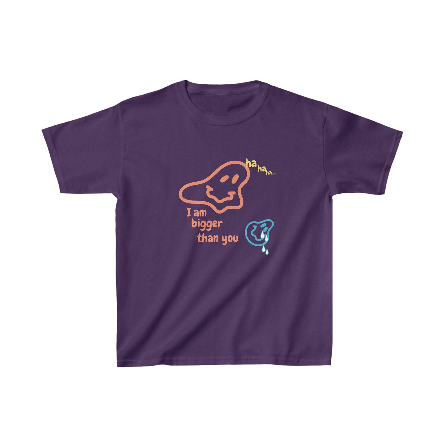 Großes Monster || Heavy Cotton™-T-Shirt für Kinder 