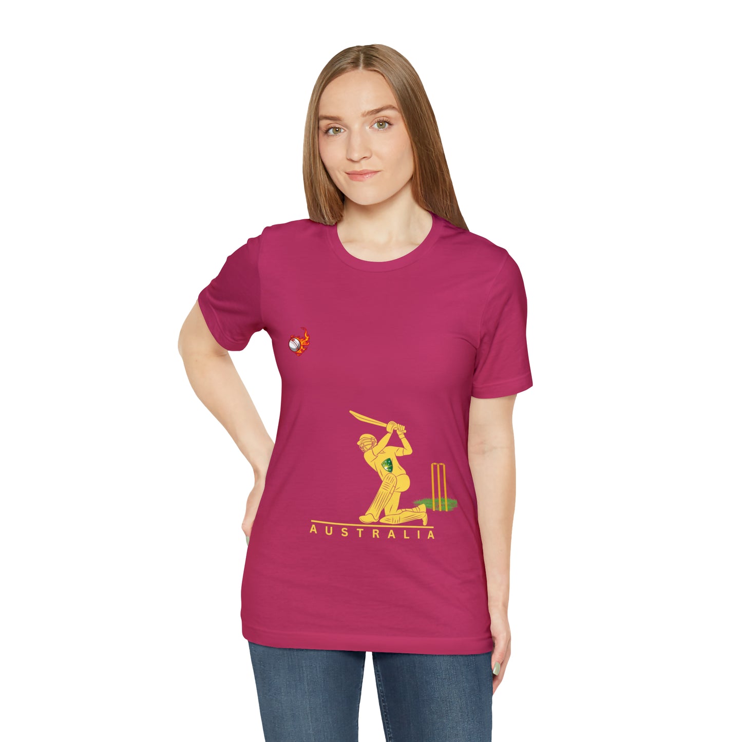 Cricket | 000127 |Unisex-Jersey-Kurzarm-T-Shirt 
