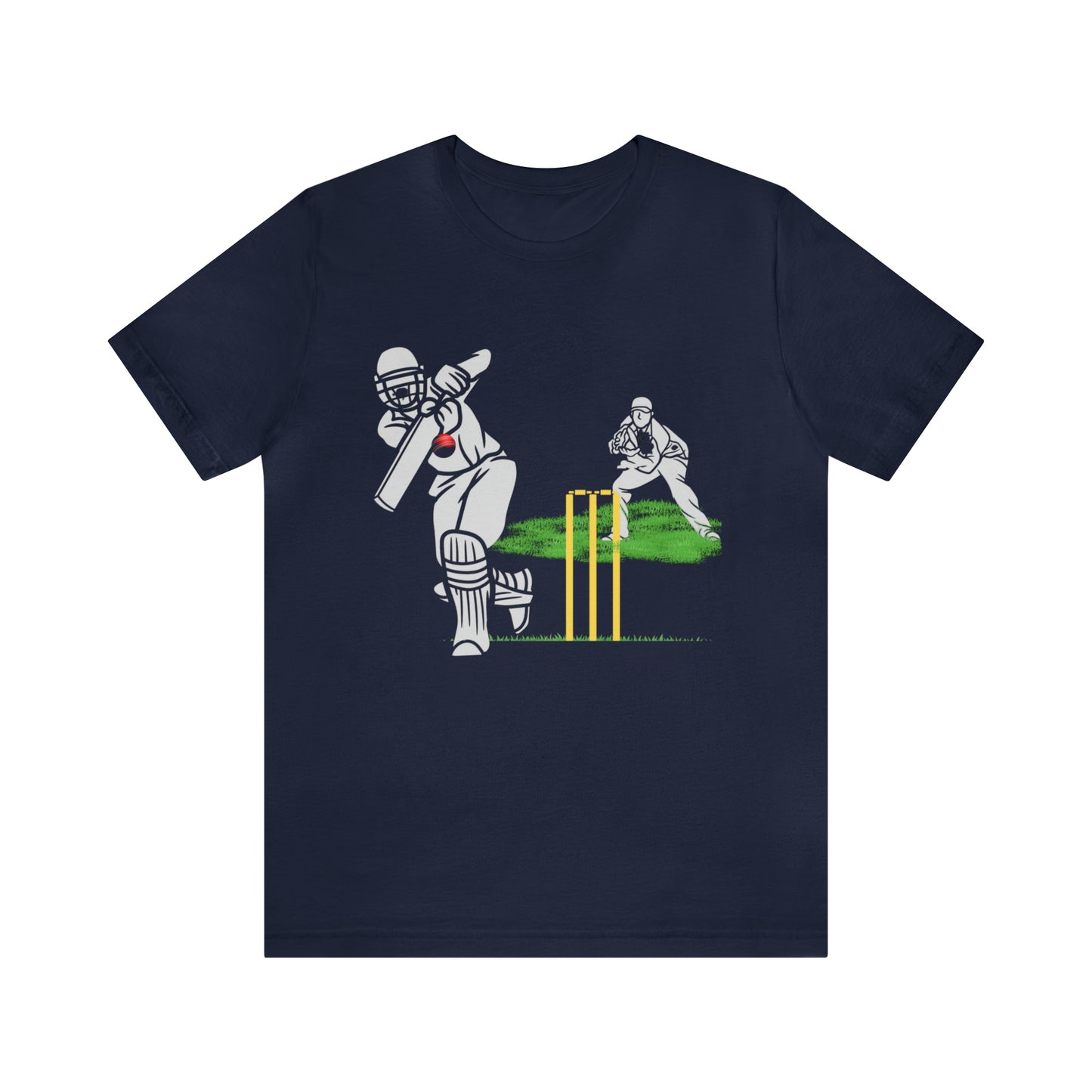 Cricket | 000124 | Unisex-Kurzarm-T-Shirt aus Jersey 