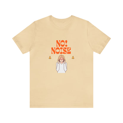No Noise Unisex Jersey Kurzarm-T-Shirt