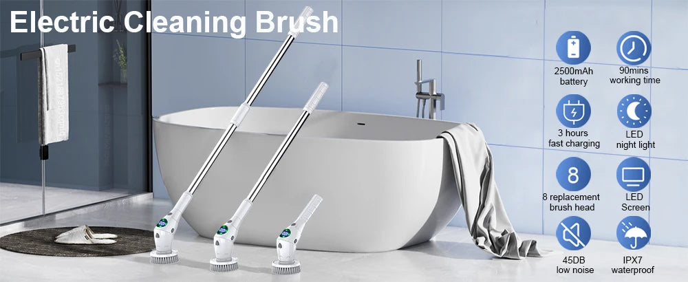 Electric Cleaning Brush -A powerful tool for your home cleaning